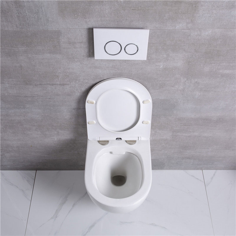 Ceramic Wall Hung Wc with soft close seat cover-jaquar wall hung