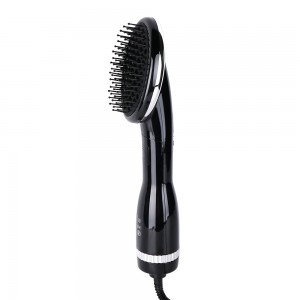 LS-019 Onic Function Hot Air brush Hair Dryer One Step Dryer Three Setting 360S wivel Power Cored