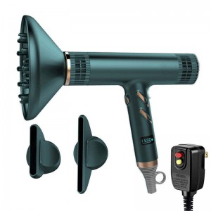 LS-085B High Speed Hair Dryer Fashionable High-end Home Portable Leafless Brushless Negative Ion Hair Dryer For Fast Drying