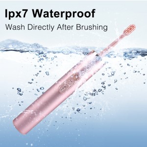 LS-M2030 Unique Design Retractable Electric Toothbrush UV Sterilization IPX7 Waterproof Electric Toothbrush