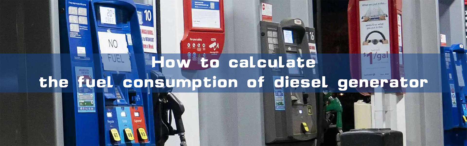 How to calculate the fuel consumption of generator