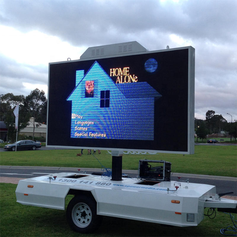 High Quality Outdoor Led Screen - YEESO LED trailer Plays an Import Role in President Elections – Linso detail pictures