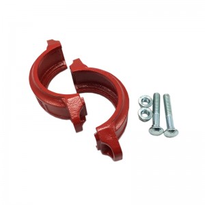 Ductile Iron Grooved Pipe Fitting and Couplings Flexible and Rigid Couplings for Fire Fighting Epoxy Coating