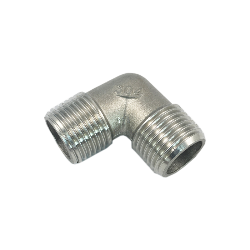 Hot New Products Sanitary Fittings Llc -  90 Degree Elbow Bended Stainless Steel Pipe Fitting SS304 316 Male Thread – Leyon