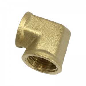 Dn15 Dn20 Dn25 PVC Brass Pipe Fittings Copper Threaded Elbow