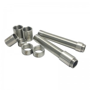 OEM Good Quality Professional Manufacturer Cast Stainless Steel Parallel Threaded Socket Coupling
