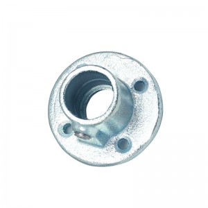 Pipe clamp fitting galvanized stainless steel screw flange key fittings