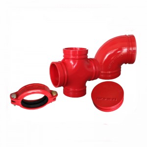 Grooved ductile iron pipe fittings ductile cast iron pipe fittings all flanged