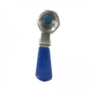 3/4” high pressure two piece stainless steel ball valve sanitary female threads valve
