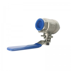 1/2” Pn16 Stainless Steel Ball Valve two piece sanitary female threads valve for hose tube connection