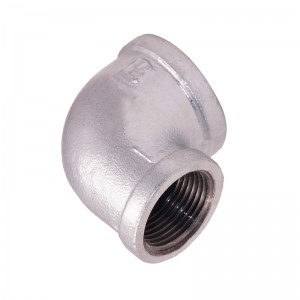Deep hot Galvanized cast iron pipe fitting Elbow