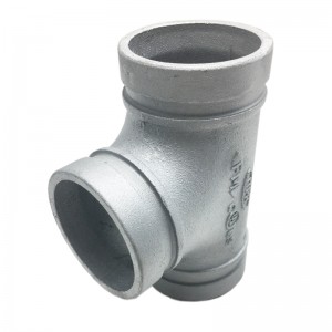 Good Quality Professional Manufacturer Hot Galvanized Grooved Equal Tee Pipe Fittings