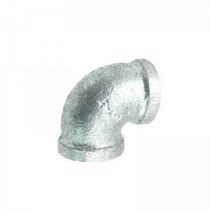 Meets or exceeds all applicable ASTM and ANSI standards Malleable iron pipe fittings