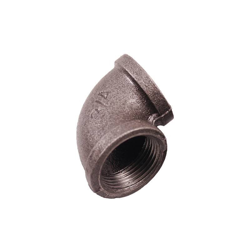 Special Price for Malleable Cast Iron Pipe - Nature black 90 Degree Elbow Pipe for home decoration – Leyon