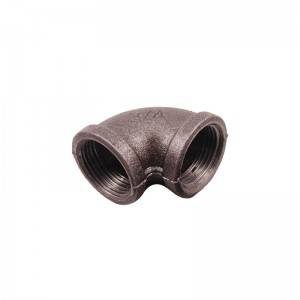 Nature black 90 Degree Elbow Pipe for home decoration