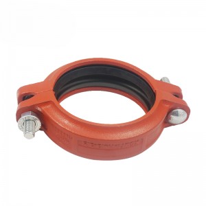 2020 High quality Ductile Iron Pipe Fitting - Grooved Pipe Fittings Ductile cast iron Rigid Coupling for Fire fighting – Leyon