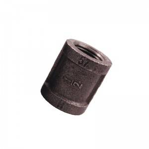 1/2″-6″ NPT/BSPT malleable pipe iron fittings socket black fitting