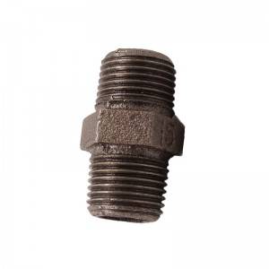 Original Factory 3 Threaded Pipe - Black cast iron Barrel NipplePipe Fitting Nipple – Leyon