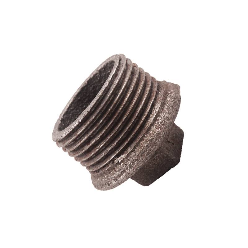 Manufacturing Companies for Malleable Iron Pipe Fittings - BS standard NPT equal malleable plug beaded with rib malleable plug – Leyon