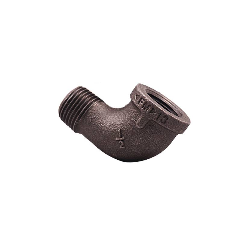 3/4″ inch Black malleable pipe fittings  street elbow MF elbow Featured Image