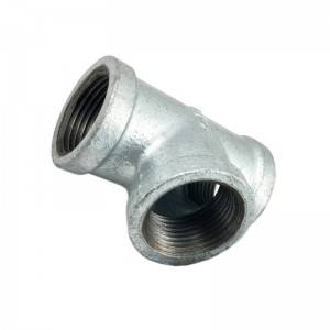 [Copy] plumbing g.i. pipe fittings hot dipped galvanized female threaded malleable iron banded reducing tee for plumbing