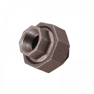 High Quality Manufacturer Black Malleable Iron Pipe Fittings 340 iron to iron conical union joint