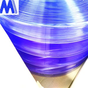 OEM manufacturer 450mm Magnetic Pvc Curtain - High-Quality Transparent PVC Strip Curtain, Transparent Ribbed Soft Door Curtain – Wanmao
