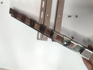 Not rust PVC strip door curtain fitting hardware pvc curtain track