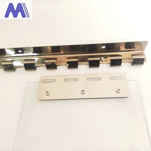 Stainless Bracket for  PVC Strip Curtain Hanging System