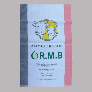 OEM/ODM Supplier China Laminated Printed PP Woven Bag for Rice Packing