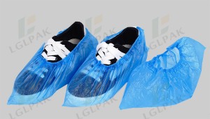 Cheap price China Plastic/Polyethylene/Poly/HDPE/LDPE/CPE/PP+PE/PE Disposable Overshoes for Medical & Surgical Sectors