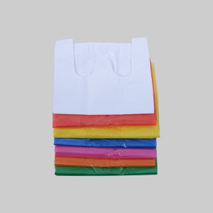 HDPE Plastic Grocery T-Shirt Bag