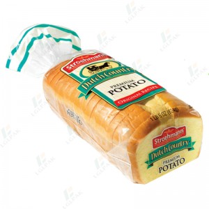 LDPE Transparent Flat Bread Bag