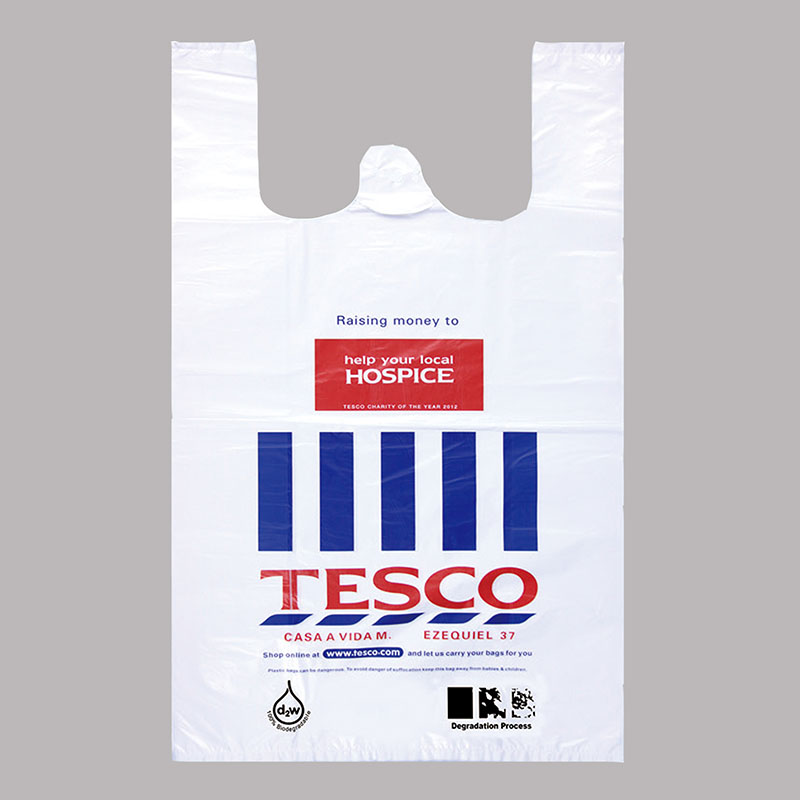 Plastic bags with logo