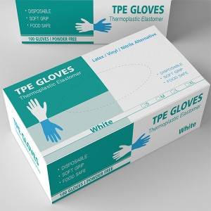 China Cheap price China Best Selling Disposable Plastic Food Grade CPE Food Gloves TPE Gloves