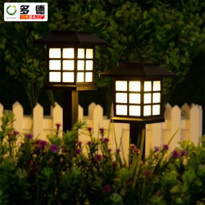 Małe solarne lampy trawnikowe Lampy LED do domu i ogrodu