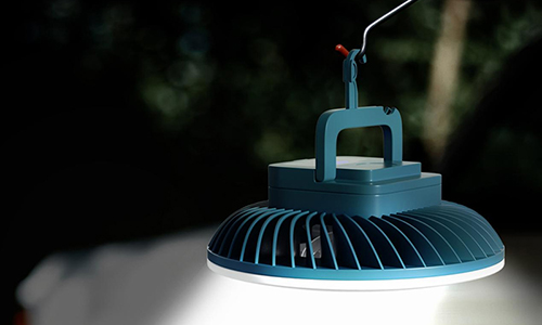 Fan light – Promoting air circulation