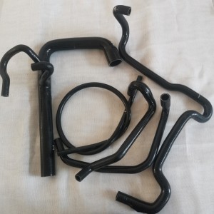 Flexible silicone hose kits for automobile