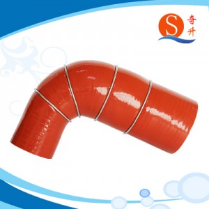 Steel Wire Hump heat resistant silicone rubber  hose silicone hose silicone tube