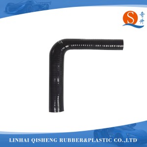 Intercooler outlet 90 degree elbow silicone hose