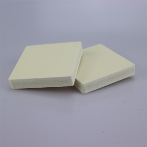 White PVC Foam Board Turning Insert