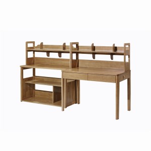 Solid white oak environment friendly combined student desk sets