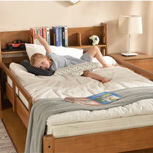 Solid wood children’s bed juvenile bedroom furniture