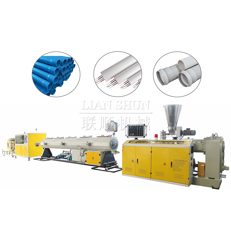 High output PVC pipe extrusion line (3)
