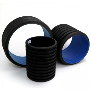 water supply hdpe pipe grade pe 100  diameter corrugated pipe