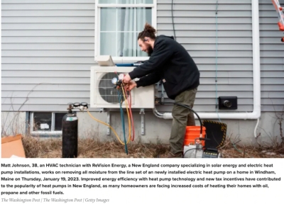 25 of U.S. States Push to Install 20 Million Heat Pumps by 2030