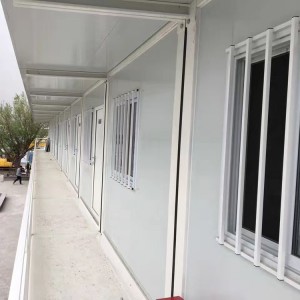 Bottom price Prefab Labour Camp - 20FT Easily Assemble Temporary Prefabricated Mobile Modular Steel Flat Pack Container Prefab House for Office  – Henglida
