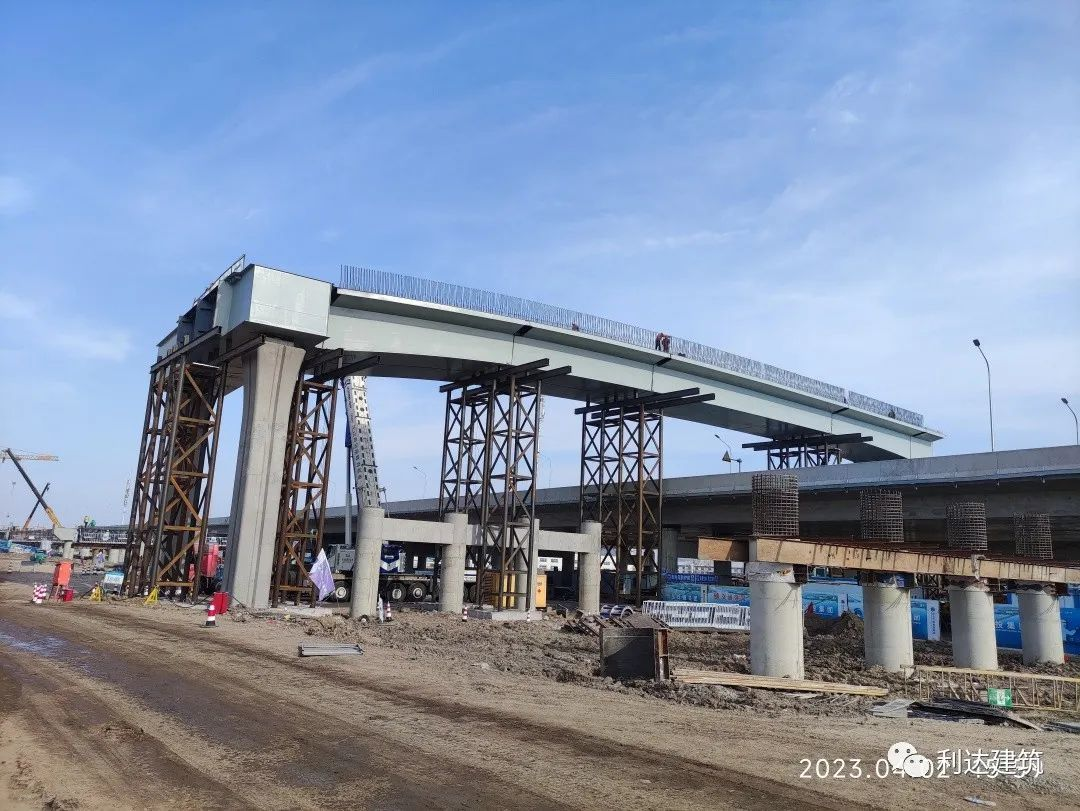Hetao and Hongdao municipal supporting cross-Qinglan high-speed steel box girder bridge project