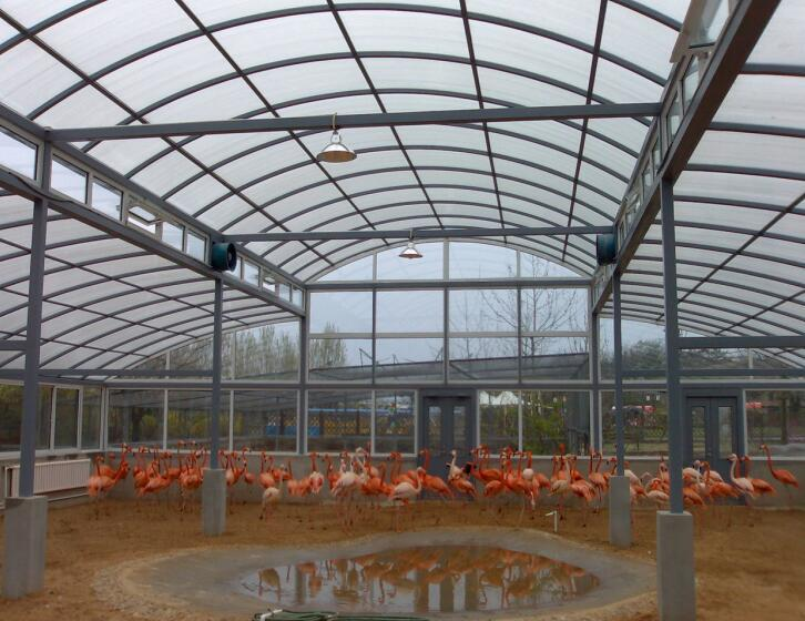 Lida High Quality Light Steel Structure Farming greenhouse