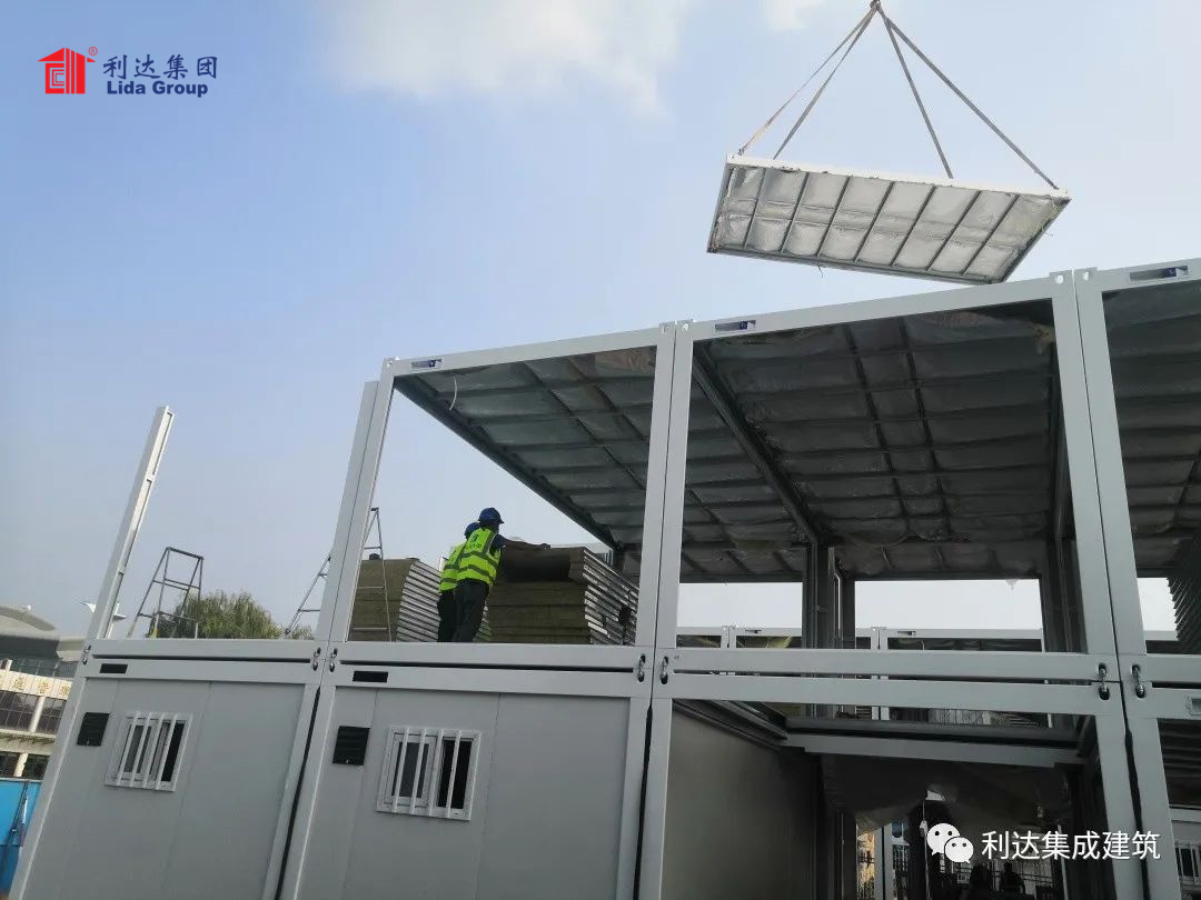 China 20/40FT Expandable Prefabricated Modular Prefab Mobile Shipping Flat Pack Container House